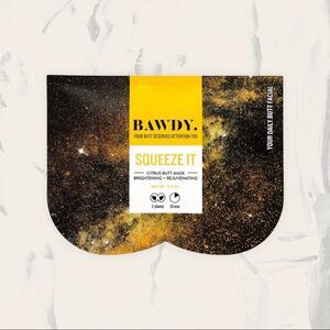Bawdy Squeeze It – Brightening Rejuvenating Citrus Butt Mask Two Sheets